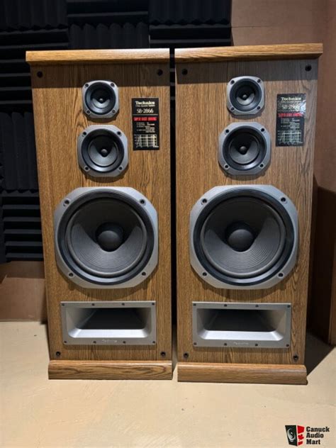 Vintage Technics Way Speakers With Inch Woofers For Sale Canuck