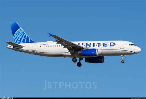 N407UA Airbus A320 232 United Airlines Julian Mittnacht JetPhotos