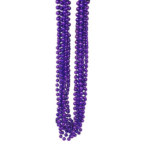 Purple Mardi Gras Beads | One Way Novelties (Canada) – One Way ...