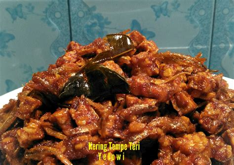 Resep Kering Tempe Teri Oleh Yelowi Cookpad