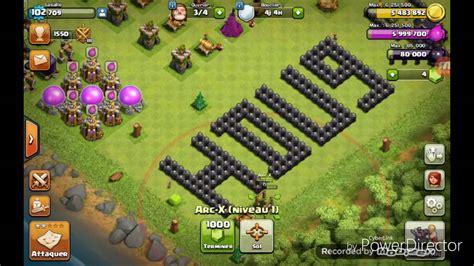 Clash Of Clan On Met Hdv 9 En Live Passage Hdv 9 En Live YouTube