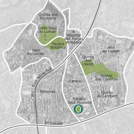 Mapa De Lumiar Lisboa Casas Venda Idealista