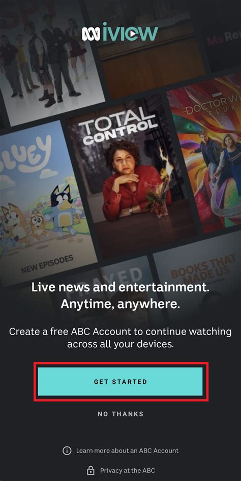 How Do I Log In Using The Abc Iview App Abc Help Australian
