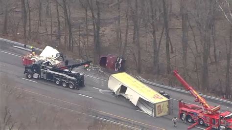 Interstate 95 Northbound In Bensalem Reopens After Truck Crash Shuts