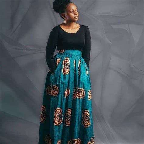 Ankara Skirt Styles High Waist Ankara Skirts African Fashion Skirts African Maxi Dresses