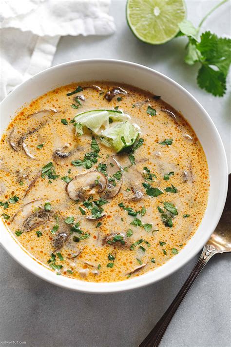 Thai Coconut Soup Recipe With Mushrooms Thai Coconut Mushroom Soup