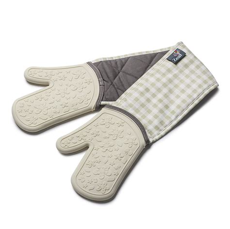 Zeal Steam Stop Silicone Double Oven Gloves