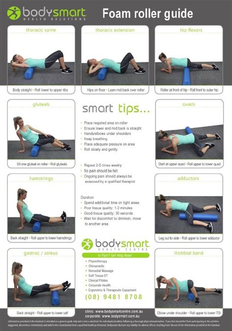 Foam Roller Exercises Perth Bodysmart Centre