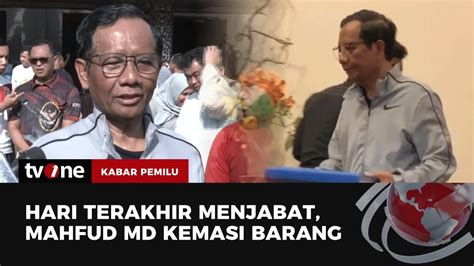 Hari Terakhir Mahfud MD Jabat Menko Polhukam FULL Kabar Pemilu TvOne