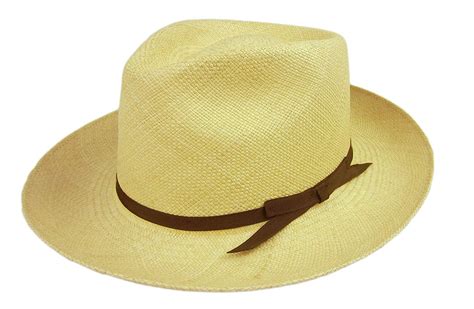 Stetson Medalist Forty Eight Natural Straw Hat Panama Fedora Size 7 18