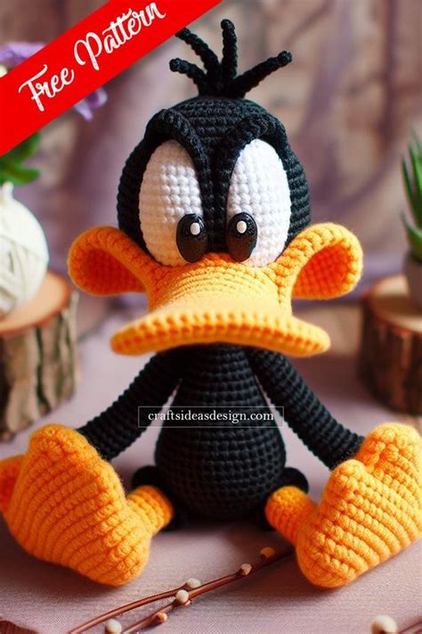 Creating A Daffy Duck Amigurumi Is A Delightful Project For Those Who