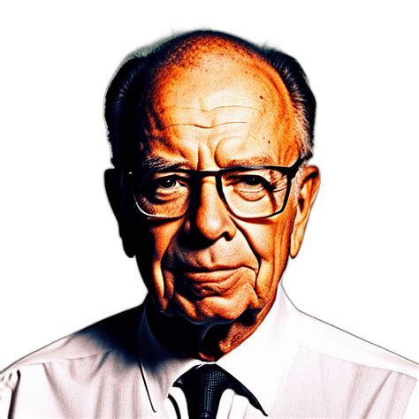 Rupert Murdoch portrait transparent PNG - StickPNG