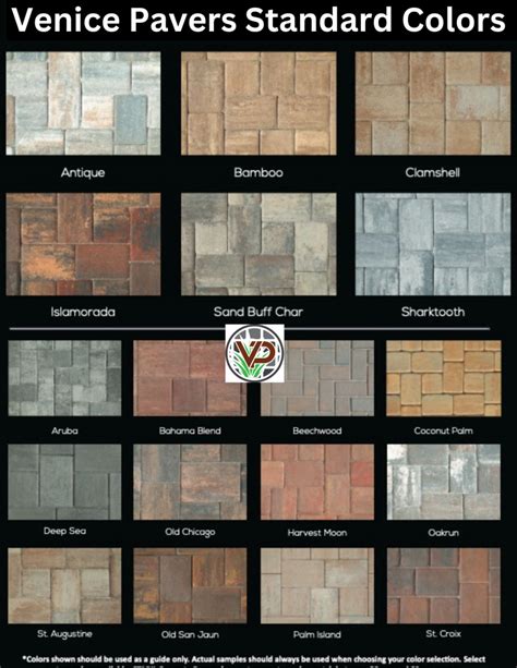 Paver Color Choices - Venice Pavers & Landscape - Venice FL Patio ...