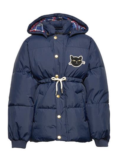 Mini Rodini Cat Patch Puffer Jacket 585 Kr Köp Dunjackor And Fodrade