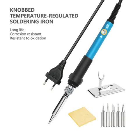 Jual Solder Listrik Iron Adjustable Temperature W Kawat Timah Alat