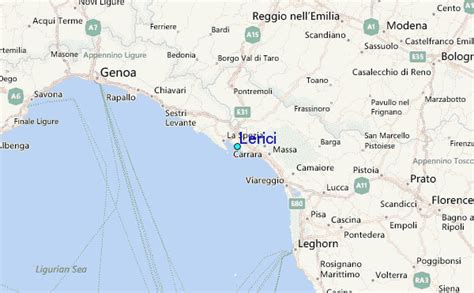 Lerici Tide Station Location Guide