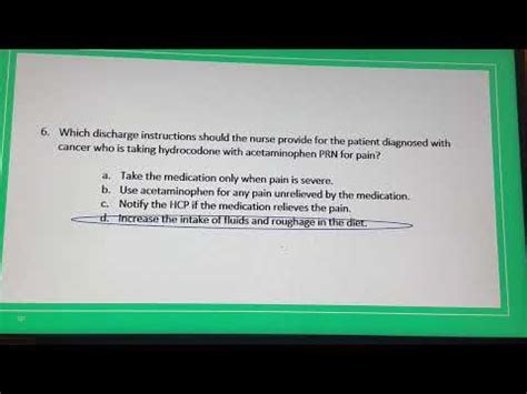 NCLEX Question Assignment Explanations YouTube