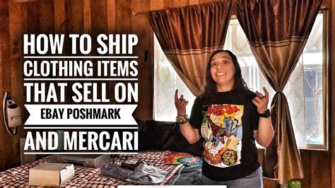 How To Ship Clothing Items That Sell On Ebay Poshmark And Mercari