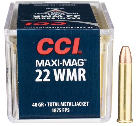 Cci Maxi Mag Wmr Ammunition Rounds Jhp Grains