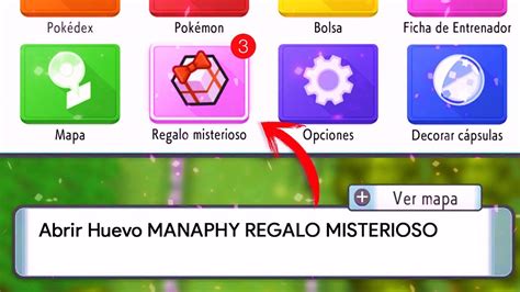 Como Activar Menu De Regalo Misterioso Pokemon Diamante Brillante Perla Reluciente Y Canjear