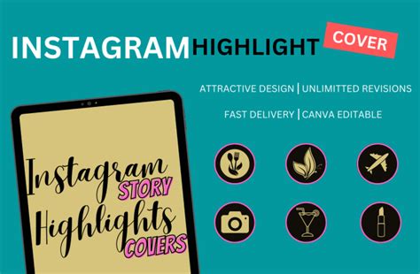 Design Aesthetic Instagram Story Highlights Covers By Madeeha Rasool Fiverr