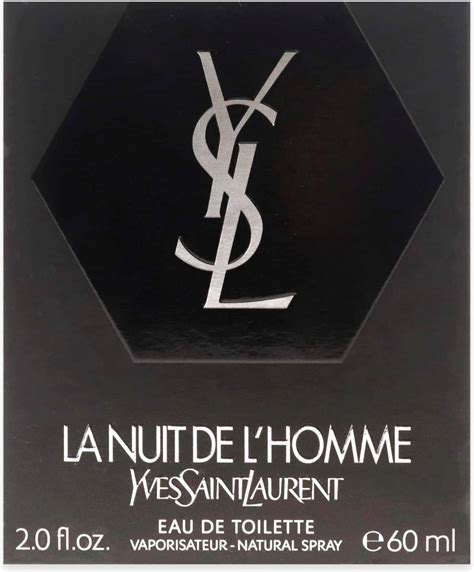 Yves Saint Laurent La Nuit De Lhomme Perfume For Men Ml Edt