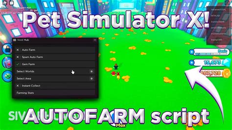 PET SIMULATOR X AUTO FARM SCRIPT HACK Roblox Pet Simulator X Pet