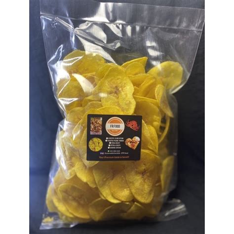 Kerepek Pisang Tanduk Fr Food Gram Shopee Malaysia