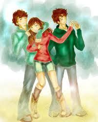 Connor Stoll Travis Stoll And Katie Gardner Percy Jackson Percy