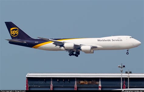 N Up United Parcel Service Ups Boeing F Photo By Wong Chi Lam