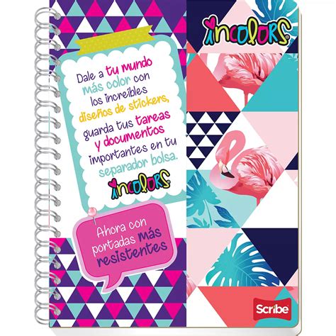 Cuaderno Profesional Hj In Colors C Atado De Pzas Super Papelera