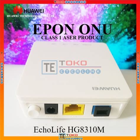 Terbaru Huawei Echolife Hg M Epon Terminal Onu Fiber Optic Modem