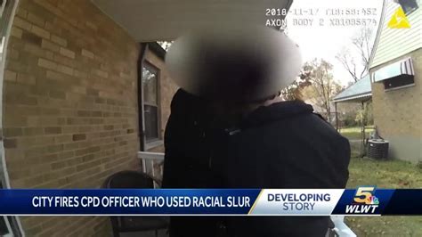 Cincinnati Police Officer Fired After Being Caught Using Racial Slur On