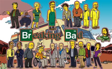 Breaking Bad Simpsonized Breaking Bad Better Call Saul Braking Bad