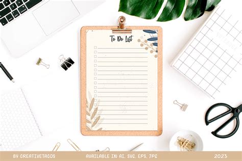 To Do List Svg Creative Finest