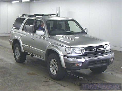 1999 Toyota Hilux Surf Ssr X V Rzn185w 40163 Uss Osaka 645597 Japanese Used Cars And Jdm