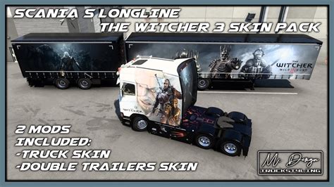 Ets Skin Pack Scania S Longline Krone Double Trailers