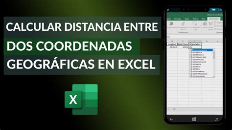 Calcular Distancia Entre Dos Puntos Coordenadas Excel Catalog Library