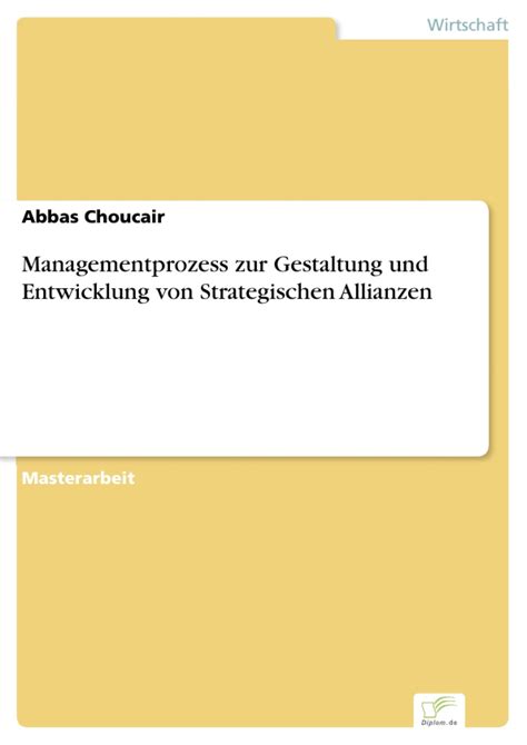 Managementprozess Zur Gestaltung Und Entwicklung Von Strategischen