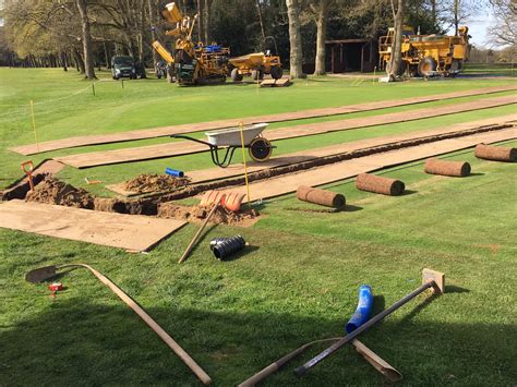 Woking Golf Club On Twitter The Drainage Project At Woking Gc