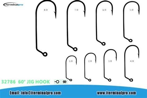 Degrees Jig Hook Bulk High Carbon Steel Fishing Hooks