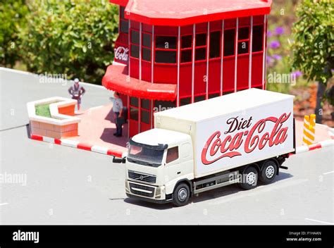 Mini Israel, Israel - April 15, 2015: Miniature Coca Cola Factory in ...