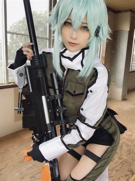 Gun Gale Online Sinon Cosplay