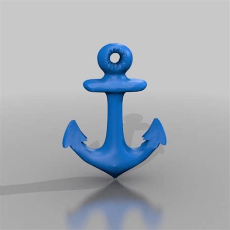 Download Free Stl File Anchor • 3d Print Object ・ Cults