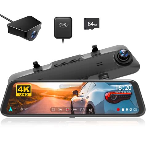 Buy Wolfbox K Rear View Mirror Camera Smart Full Touch Screen