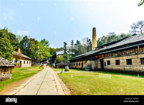 Jingdezhen Ancient Kiln Folk Exhibition Area Stock Photo Alamy