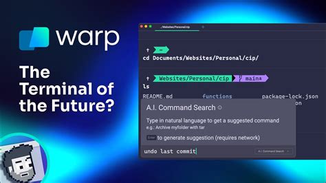 Warp Terminal — A Reimagined Terminal Experience Youtube