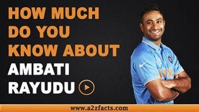 Ambati Rayudu Age Biography Wife Net Worth And More