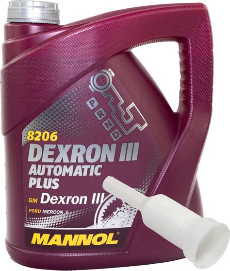 Getriebeöl Getriebe Öl MANNOL Dexron III Automatik Plus 4 Liter mit