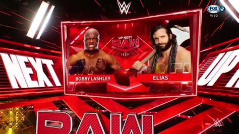 Bobby Lashley Vs Elias WWE Raw 27 02 2023 En Español YouTube